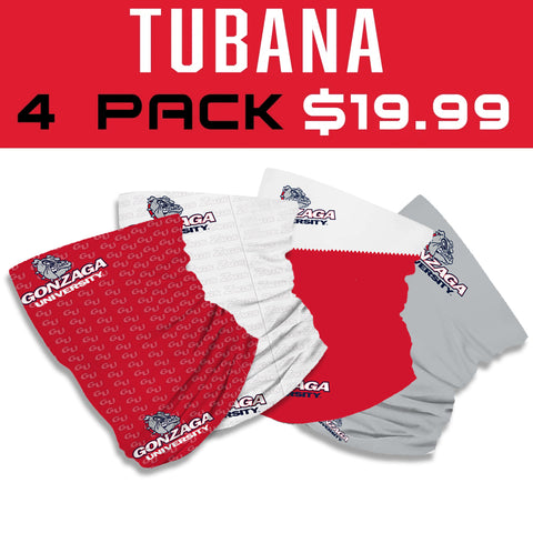 Gonzaga University - Tubana 4 Pack