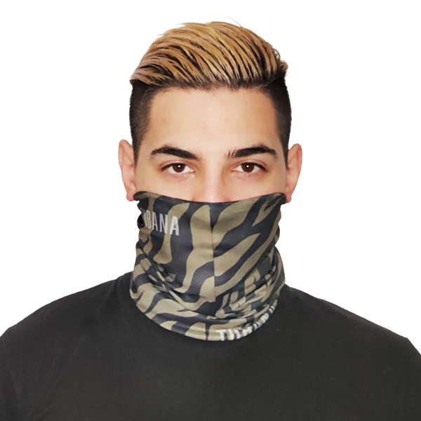 Tiger Print Tubana - Olive