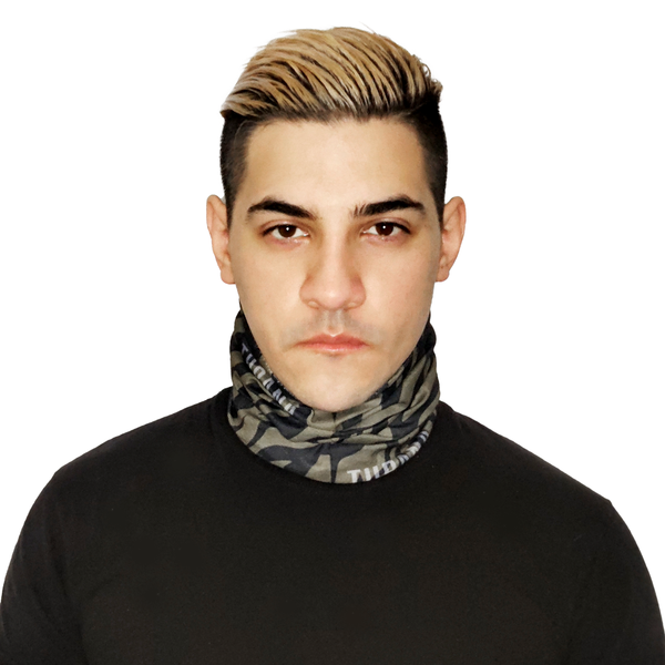 Tiger Print Tubana - Olive
