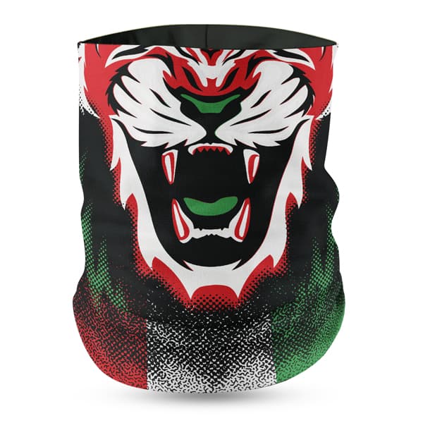 Green, White & Red Stripe Tubana