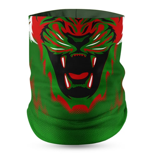Green, Red & Black Stripe Tubana